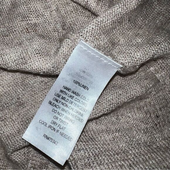 Cynthia Rowley linen shirt size L - Picture 4 of 9